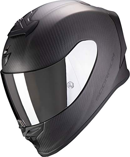 Scorpion NC Casco per Moto, Hombre, Negro, M