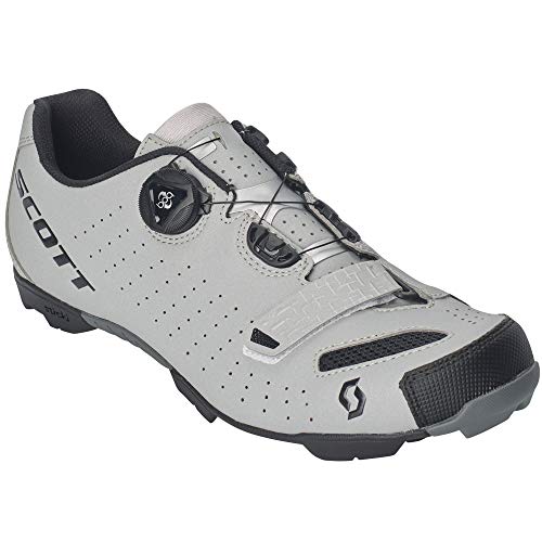 Scott 270599, Zapatillas MTB Comp Boa Reflec BK 46.5 Unisex Adulto