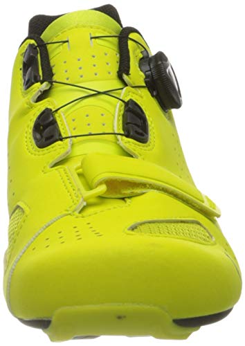 Scott Carretera Comp Boa, Zapatillas Hombre, Matt Sulphur Yellow/Black, 45 EU