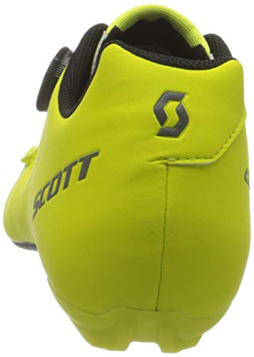 Scott Carretera Comp Boa, Zapatillas Hombre, Matt Sulphur Yellow/Black, 45 EU