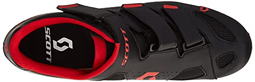 Scott Carretera Comp, Zapatillas Hombre, Black/Red, 43 EU