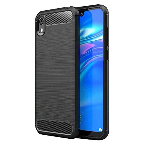 Scott-ES Huawei Y5 2019/Honor 8S Caso Funda Protectora Caso Ultra Finas de Silicona TPU Gel para Huawei Y5 2019/Honor 8S [Negro]