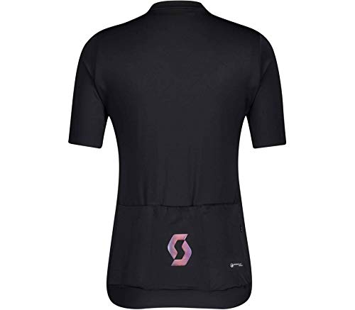 SCOTT Maillot RC Contessa Sign. S/SL, Mujeres, Black/Nitro Purple, L (40/42)