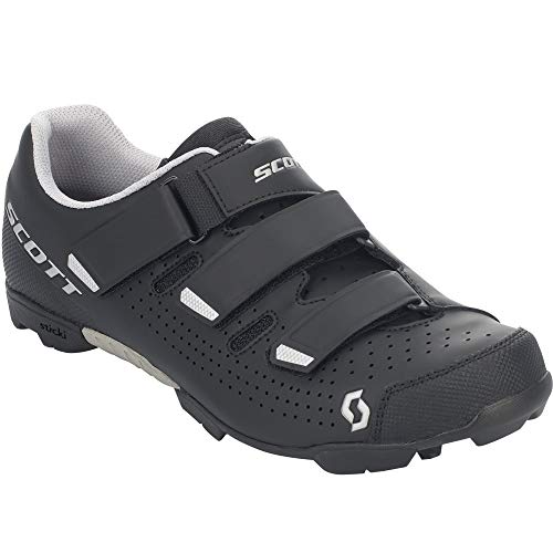 Scott MTB Comp RS, Zapatillas de Ciclismo Hombre, Matte Black/Silver, 40 EU