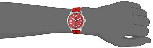 Scuderia Ferrari Reloj Análogo clásico para Niños de Cuarzo con Correa en Silicona 0860001