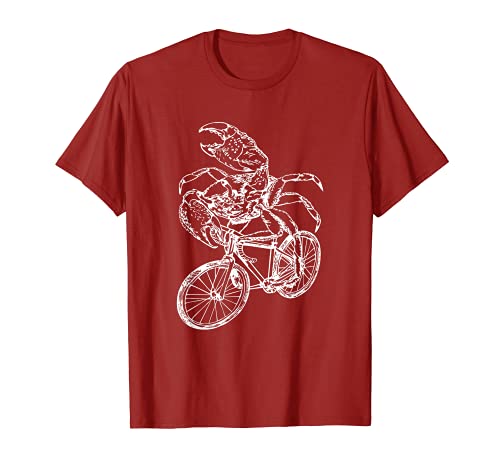 SEEMBO Cangrejo Ciclismo Bicicleta Ciclista Biker Ciclismo Bicicleta Camiseta