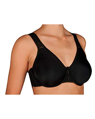 Selene Lorea, Sujetador Copa Foam con Aros Para Mujer, Negro (Black), 105D (Talla de fabricante 90D)