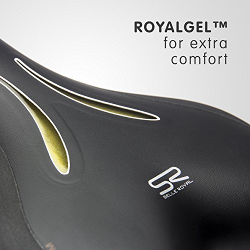 Selle Royal Group Look In Moderate Sillín, Hombre, Negro, M