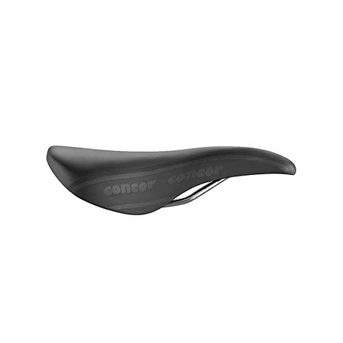 Selle San Marco Concor Corto de Carreras de sillín de Bicicleta Unisex, Negro, Amplia