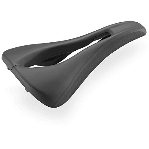 Selle San Marco Concor Corto de Carreras de sillín de Bicicleta Unisex, Negro, Amplia