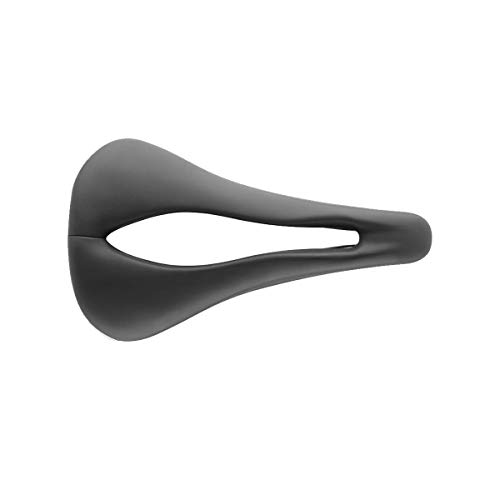 Selle San Marco Concor Corto de Carreras de sillín de Bicicleta Unisex, Negro, Amplia