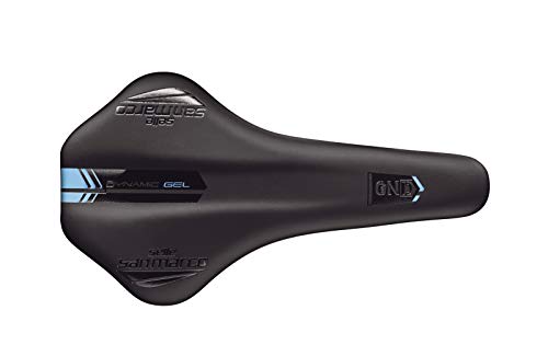 Selle San Marco Gnd-E Dynamic Sillín, Unisex Adulto, Negro/Negro, L3