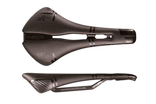 Selle San Marco Mantra Carbon FX Wide+Open Sillin de Bicicleta, Hombre, Negro