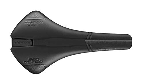 Selle San Marco Mantra Full-fit Dynamic – Sillín de Bicicleta, Unisex, Mantra Full-Fit Dynamic, Negro/Negro, Wide / L1