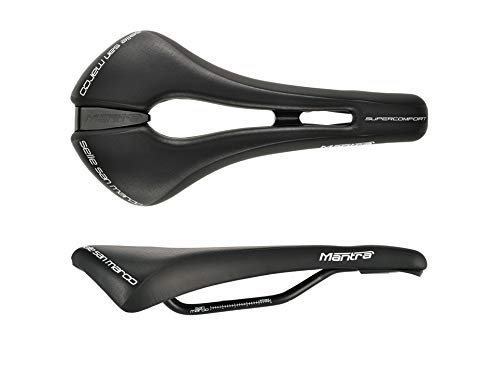 Selle San Marco Mantra Supercomfort - Sillín dinámico, color negro, tamaño Narrow (S3), 278 x 138 x 50millimeters