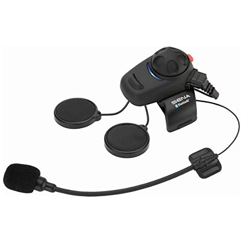 Sena SMH5-UNIV Kit de Auriculares e intercomunicador Bluetooth para Motos y Scooters con micrófono Universal, Paquete unitario, Single Pack
