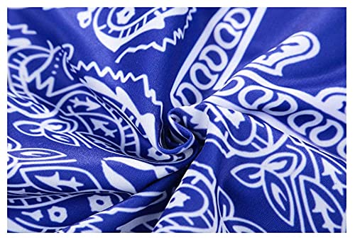 Senlen Unisex Moda Hombre Monopatín Bandanas Pantalones Mujer Sueltos Hip Hop Swag Bandanas Joggers Pantalones