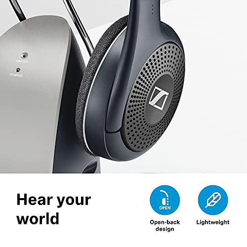 Sennheiser RS 120 II - Auriculares inalámbricos, Color Negro