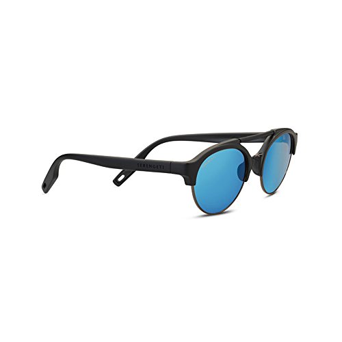 SERENGETI 8560 Gafas, Unisex Adulto, Negro (Satin Black), S/M