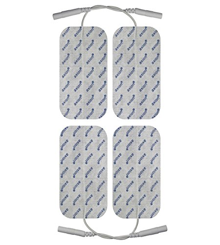 Set de 8 electrodos largos axion | Compatibles con CEFAR COMPEX | Parches para su aparato electroestimulador TENS y EMS | Electrodos para TENS | Electrodos para EMS