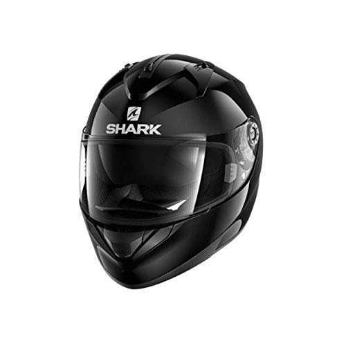 SHARK RIDILL Casco de Moto, Hombre, Negro, L