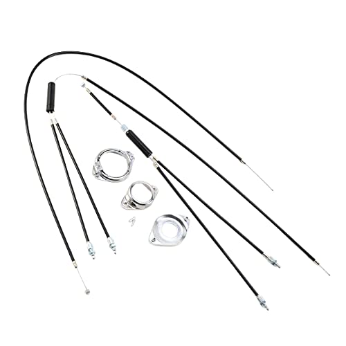 Sharplace BMX Gyro Brake Cable Carcasa Set Racing Stunt Riding Cables de Freno de Bicicleta