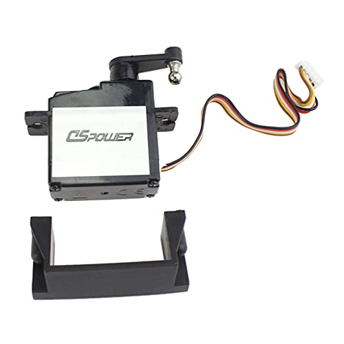 sharprepublic Tablero Receptor 2.4G Y Servo de 6 Kg para Wltoys 144001 1/14 RC Buggy Car Truck