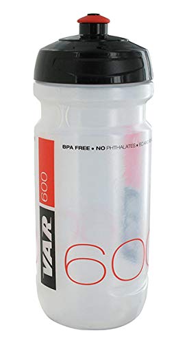 SHIMANO Bidón VAR Transparente/Rojo 600ml