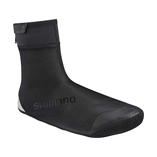 SHIMANO Cubrezapatillas SH S1100X Sshell, Unisex Adulto, Negro, L