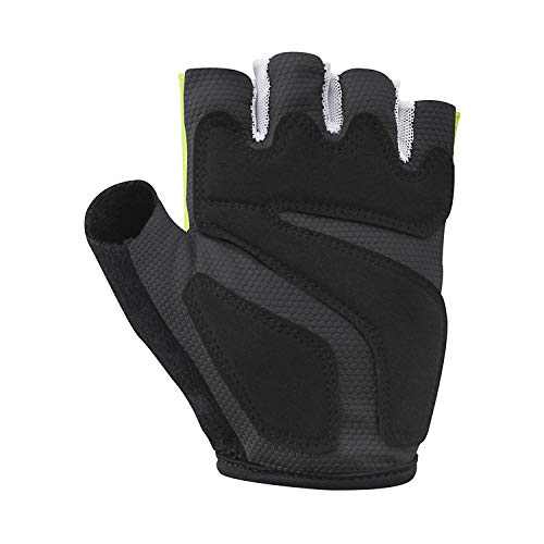 SHIMANO Guantes Cortos SH Airway, Unisex Adulto, Amarillo, S