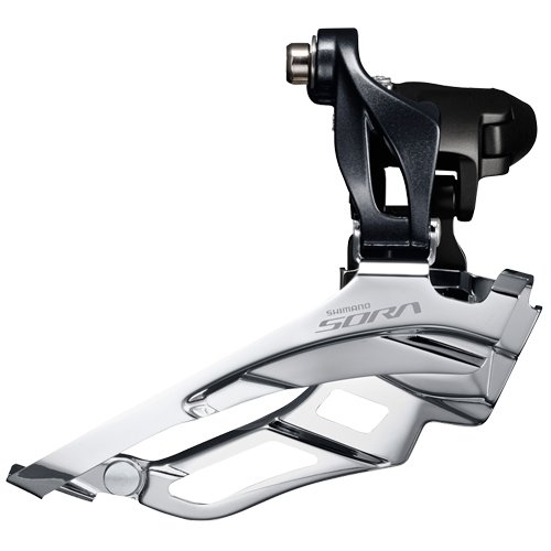 SHIMANO Umwerfer-2091152810 Desviador:, Unisex Adulto, Plata, 40x10x10cm