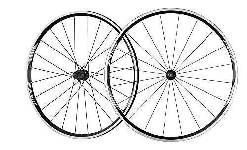 Shimano WHRS010PCB - Ruedas Rs010 Cubierta Mono 11V, JUEGO (2), color negro