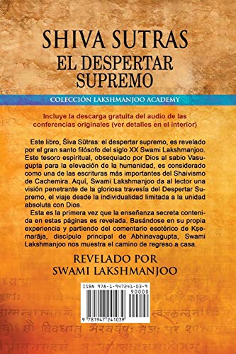 Shiva Sutras: El Despertar Supremo