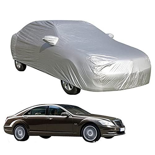 Shkalacar Funda protectora universal para coche, 4,5 x 1,75 x 1,5 m, para interior y exterior, protección contra rayos UV, solar, térmica, antiarañazos, antipolvo