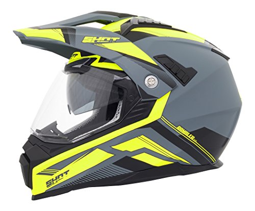 SHOT - Casco Cross Ranger Evolution negro y amarillo (talla XS)