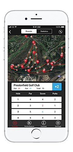 Shot Scope V2 Reloj de Golf Unisex con GPS y Sistema de Seguimiento de Rendimiento automatizado