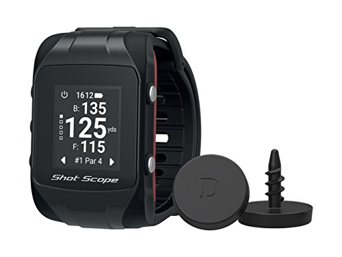 Shot Scope V2 Reloj de Golf Unisex con GPS y Sistema de Seguimiento de Rendimiento automatizado