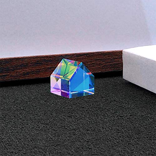 ShuYing 1pc 20 * 20 * 18 mm PrISS Viga láser Combine Cube Colorful Combiner Splitter Cross Dichroic Cube RGB Prisma Calidad Duradera