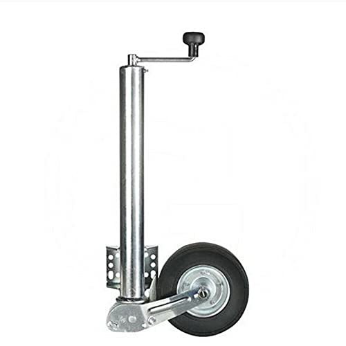 SHZICMY Rueda de apoyo automática, carga pesada, 1200LB, rueda de apoyo para remolque, rueda de apoyo estable, para turismos, remolques, caravanas, tráilers, ruedas de 200 x 60 mm