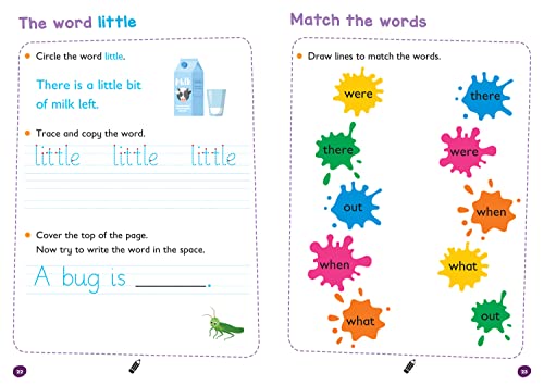 Sight Words Age 3-5 Wipe Clean Activity Book: Ideal for home learning (Collins Easy Learning Preschool)