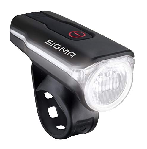 Sigma Aura 60 USB Faro Delantero, Deportes al Aire Libre, Ciclismo,Gafas,Accesorios, Negro, Talla Única