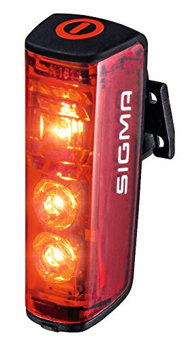 SIGMA SPORT Aura 80 USB/Blaze - Kit de iluminación para coche (cable de alimentación), color negro