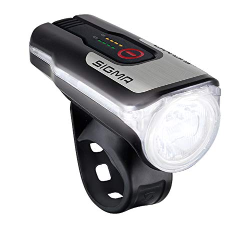 SIGMA SPORT Aura 80 USB/Nugget 2 - Set de iluminación (fuente de alimentación USB), color negro