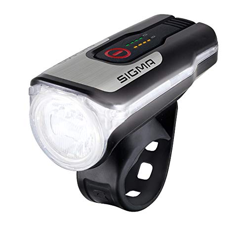 SIGMA SPORT Aura 80 USB/Nugget 2 - Set de iluminación (fuente de alimentación USB), color negro