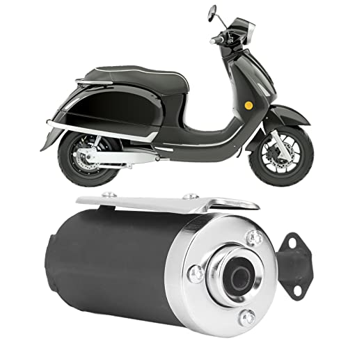Silenciador de Escape de Motocicleta, Tubo de Escape de Scooter Antidesgaste para Mini Bicicletas de 43 Cc 49 Cc Quad ATV