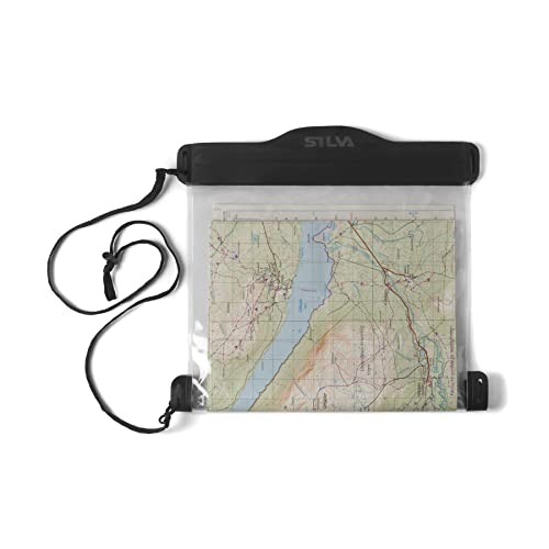 Silva Map Case L Funda para Mapa, Unisex Adulto, Transparente