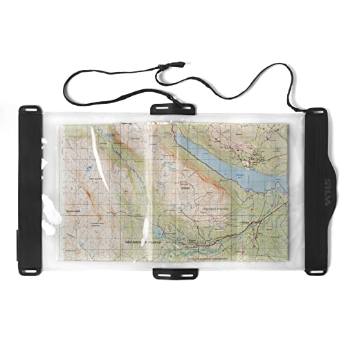 Silva Map Case L Funda para Mapa, Unisex Adulto, Transparente