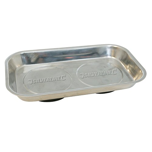 Silverline 868812 - Bandeja magnética 150 x 225 mm