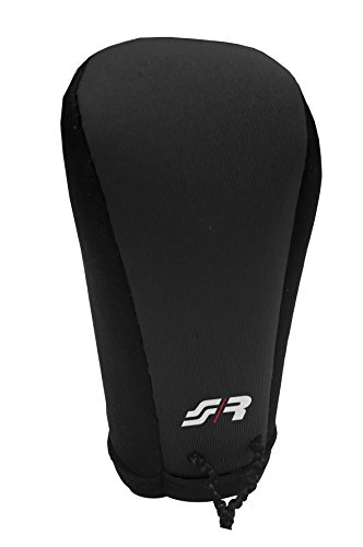 Simoni Racing GKC Cover Universal en Microfibra para Pomo palanca, Negro