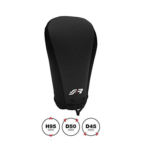 Simoni Racing GKC Cover Universal en Microfibra para Pomo palanca, Negro